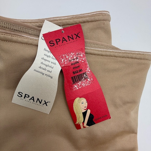 Spanx Simplicity Mid Thigh Shaper Shorts size Small $52 - Picture 6 of 7